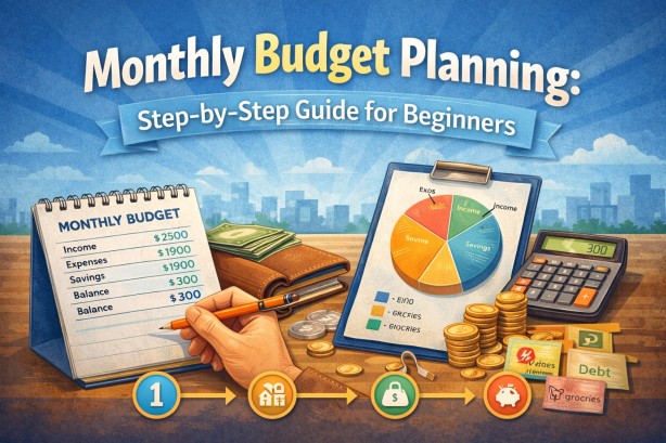 Monthly Budget Planning Step-by-Step Guide for Beginners