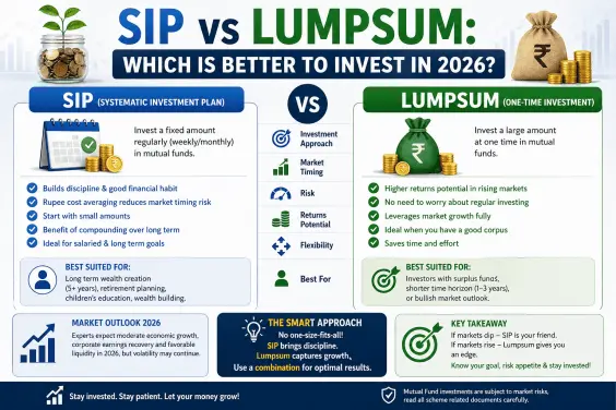 SIP vs Lumpsum: Which Is Better to Invest in 2026